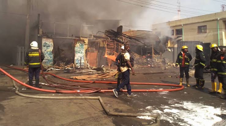 Gas Explosion: Ladipo Spare Parts Market Shutdown