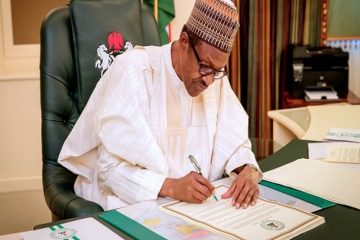 President Buhari raises another issue 5days after assenting to electoral act