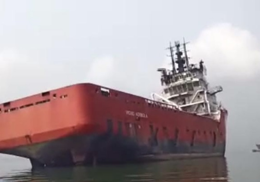 Distressed Vessel Moved Off Federal Ocean Terminal ONNE