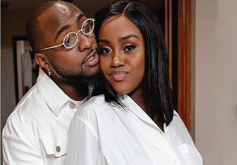 Chioma reacts as Davido says he's not single