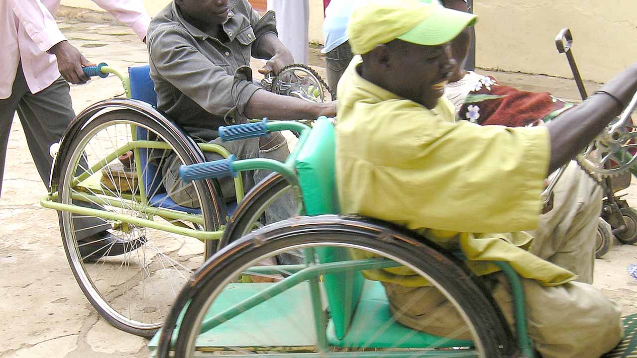 PWDs visit APC headquarter to appreciate party, Buhari for free nomination forms