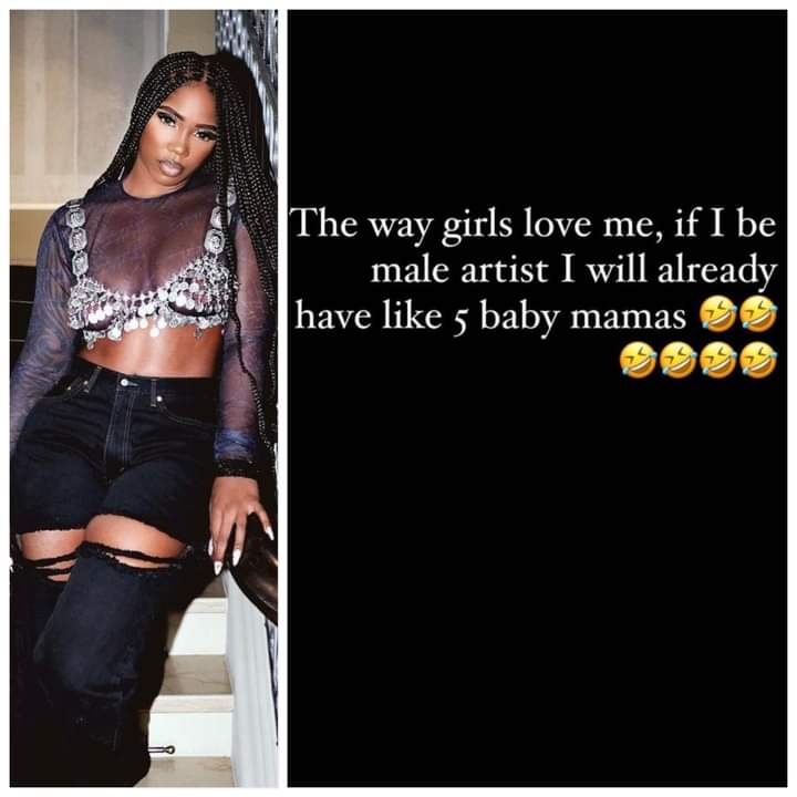I would have had five baby Mamas by now if I were a male, says Tiwa Savage