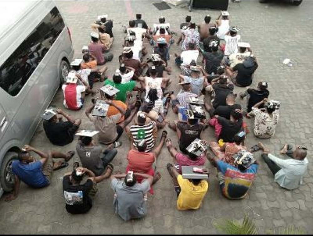 74 Internet fraud suspects arrested in Port Harcourt