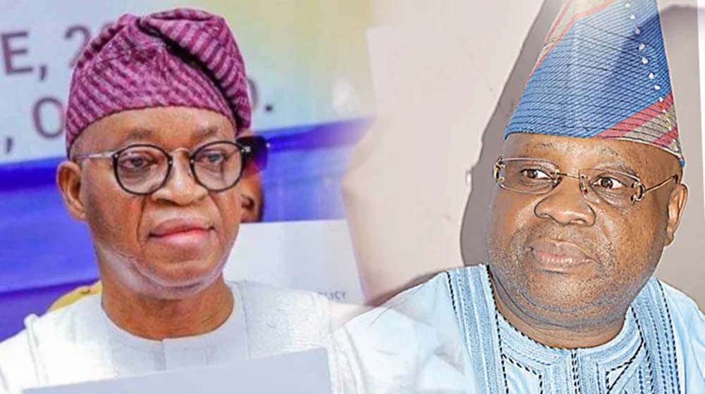 Just in: Adeleke defeats Oyetola in Osun governorship election