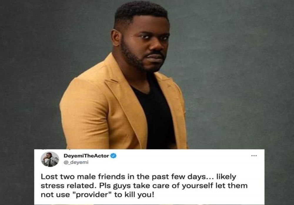 Don't allow anyone to kill you with bills - Actor advises men