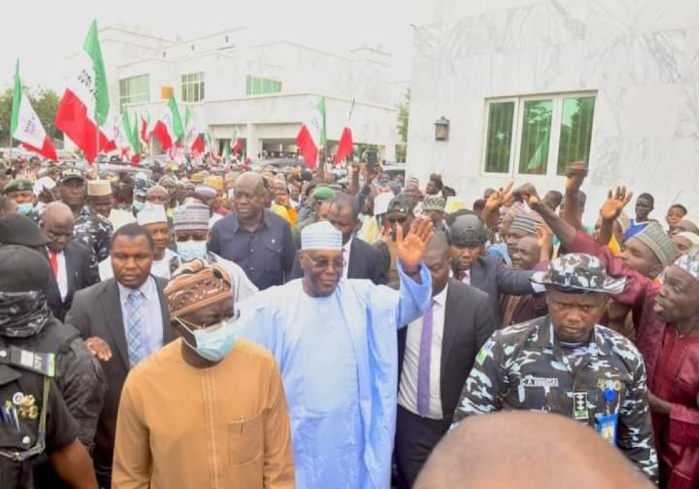 Atiku, Okowa storm Jigawa for Sule Lamido's Daughter Wedding