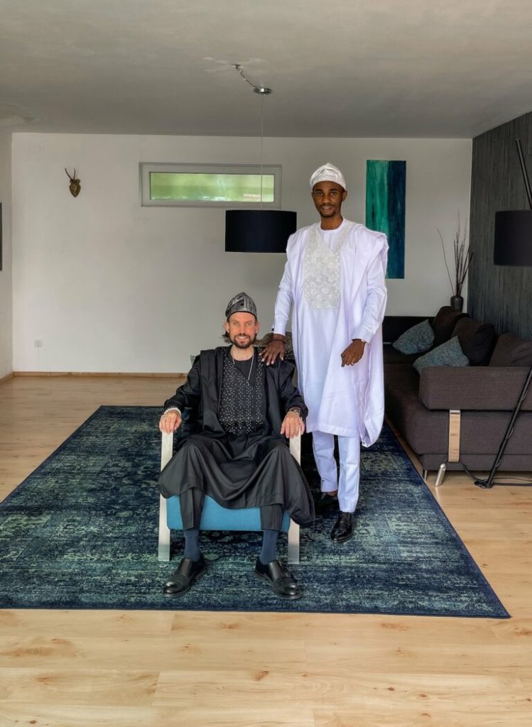 Reactions As Nigerian Man Marries German Male Lover