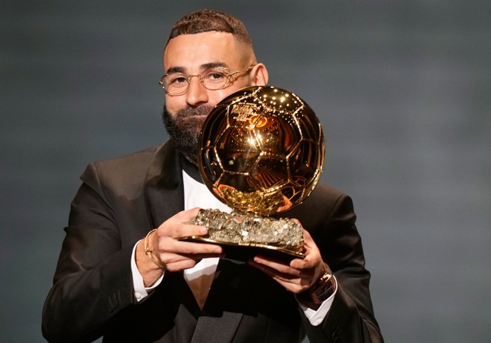 Benzema wins Ballon d'Or