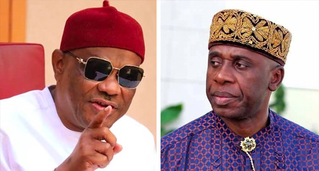 I Constructed Road To Your House, Wike Knocks Amaechi