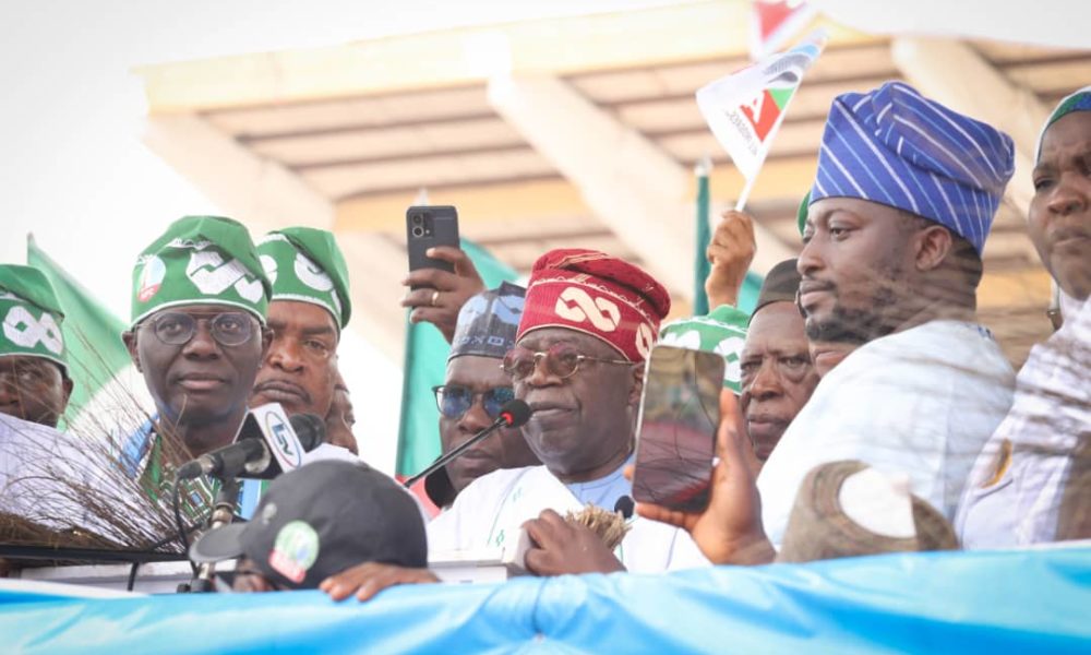 ‘Get your APV, APC’ — Tinubu Guffs Again At Rally 