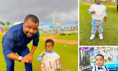 Actor Osinachi Dike Loses Only Son At Age Two