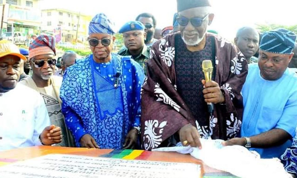 Gov Akeredolu Inaugurates Olaiya Flyover In Osogbo