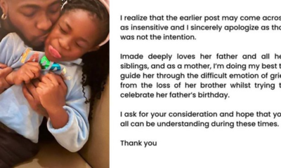 Sophia Momodu Apologizes For 'Tactless' Davido's Birthday Wish