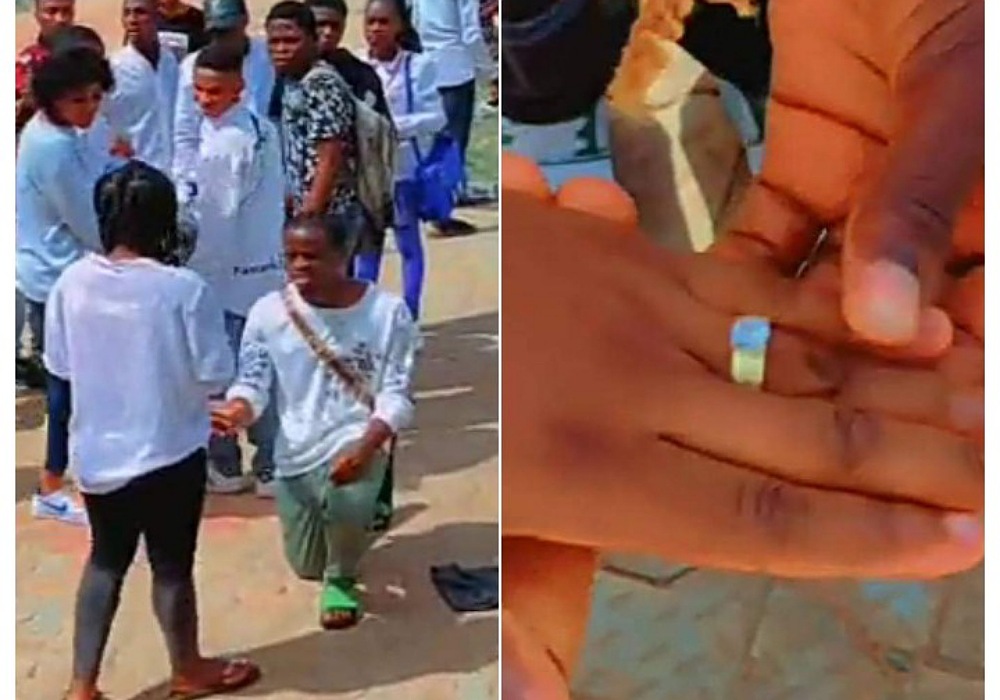 FEDPOFFA: Mass Comm Nd II Class Rep Proposes To Lover During Sign-out