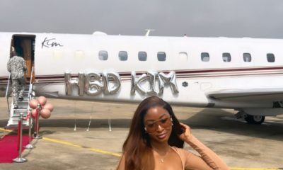 BBNaija’s Kim Oprah Marks 27th Birthday With Customized Private Jet