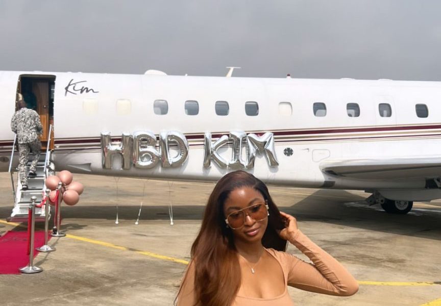 BBNaija’s Kim Oprah Marks 27th Birthday With Customized Private Jet