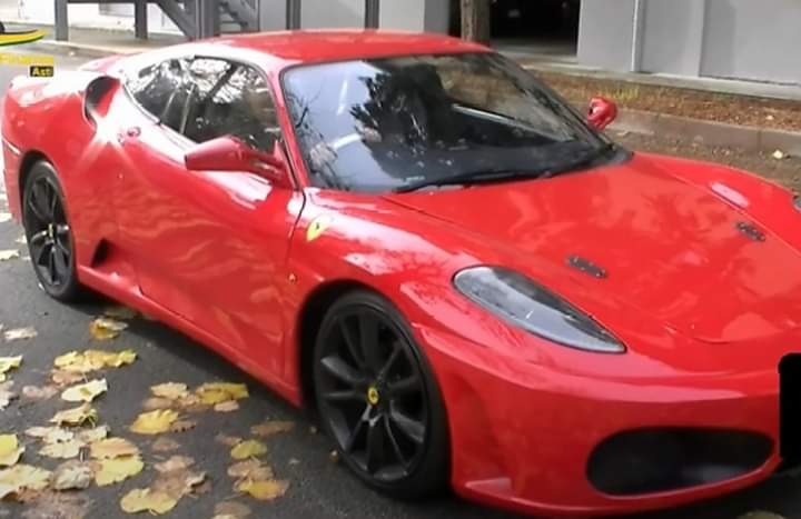 Police Arrest Man For Driving Fake Ferrari In Italy