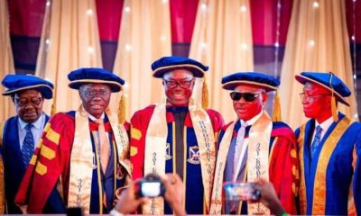 Sanwo-Olu, Wike, Makinde Receive Honorary Doctorate From Ajayi Crowther University