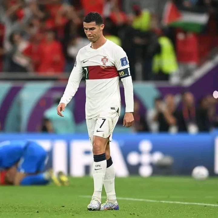 Cristiano Ronaldo Reacts To Portugal's Exit From World Cup