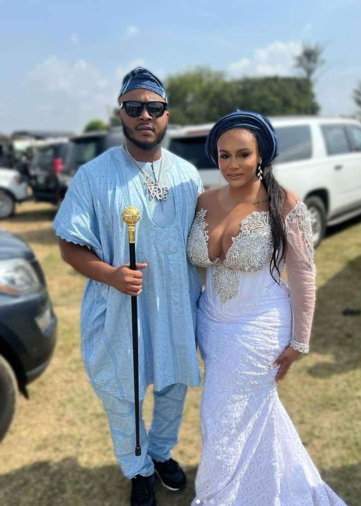 Wife of Gov Adeleke’s Son, Sina Announces Marriage Crash