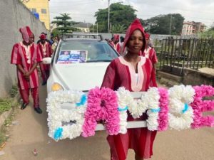 PHOTOS: Slain BRT Passenger, Bamise Ayanwola, Buried