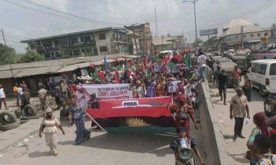 Aba Women Protest FG’s Refusal To Release Nnamdi Kanu