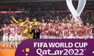 Croatia beat Morocco 2-1 in the third-place playoff of the World Cup, on Saturday