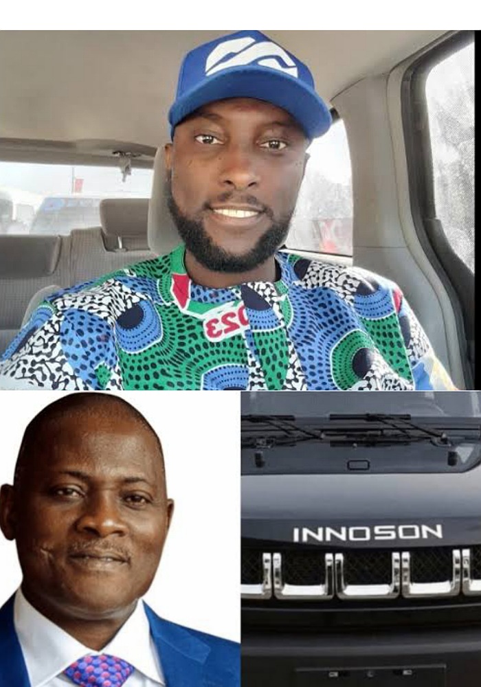 Tweep Who Accused Innoson Motors Of Selling Fragile Goods Identified, Found To Be Member of Tinubu/Shettima Campaign Council