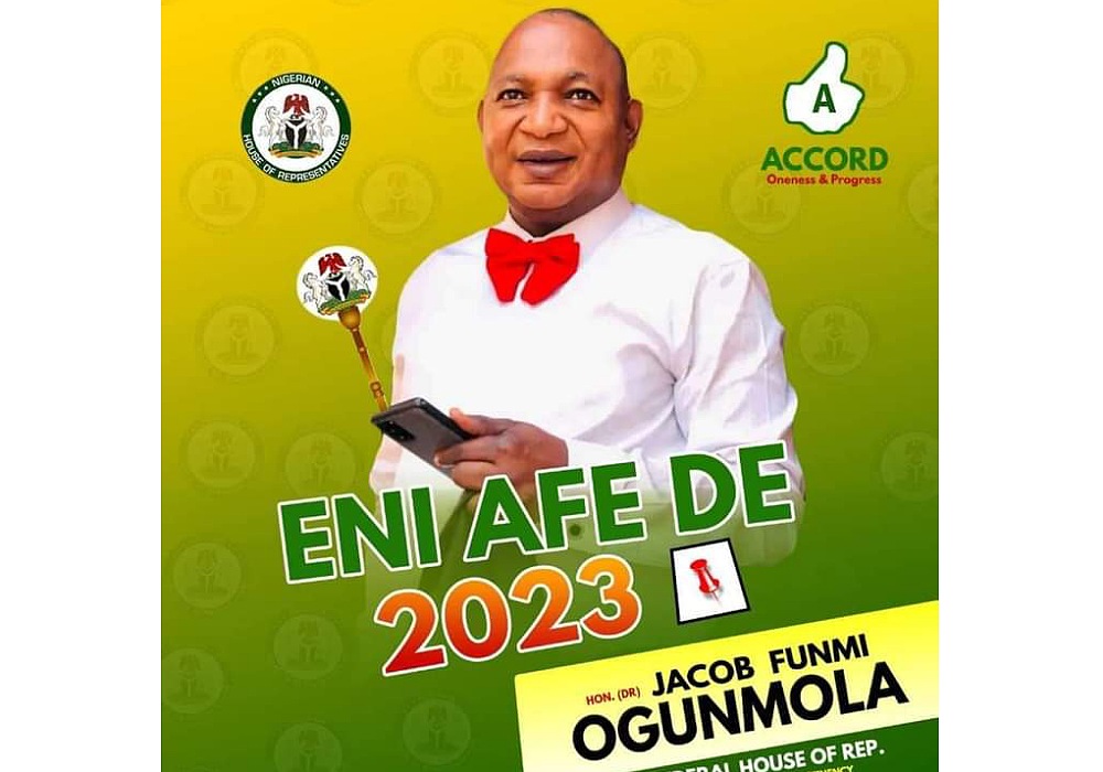 Accord Party House of Rep Candidate, Hon Ogunmola Dies Jacob Olufunmi Ogunmola