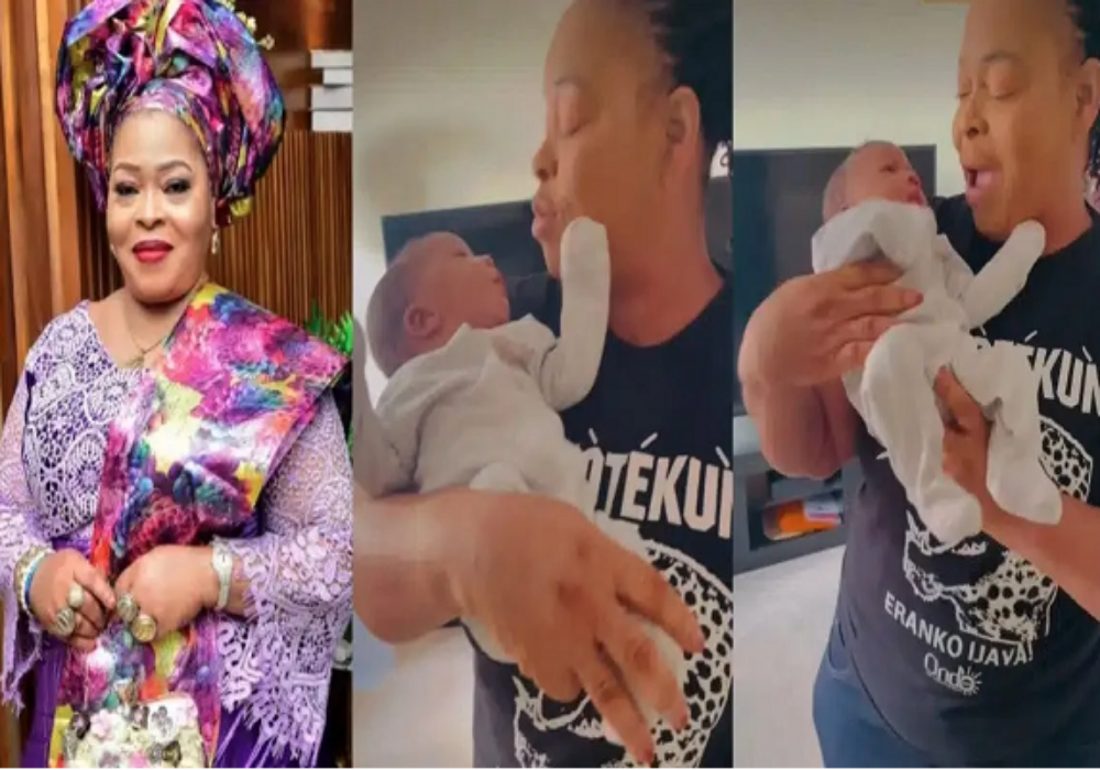 Toyin Tomato Welcomes Fourth Grandchild