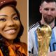 World Cup: Mercy Chinwo Congratulates GOAT Messi