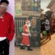 Small Doctor Dresses As Santa, Distributes Money In Lagos Market