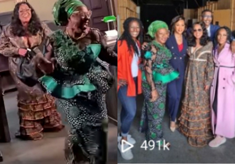 Patience Ozokwo Thrills Fans with Behind-the-Scenes Hollywood Project