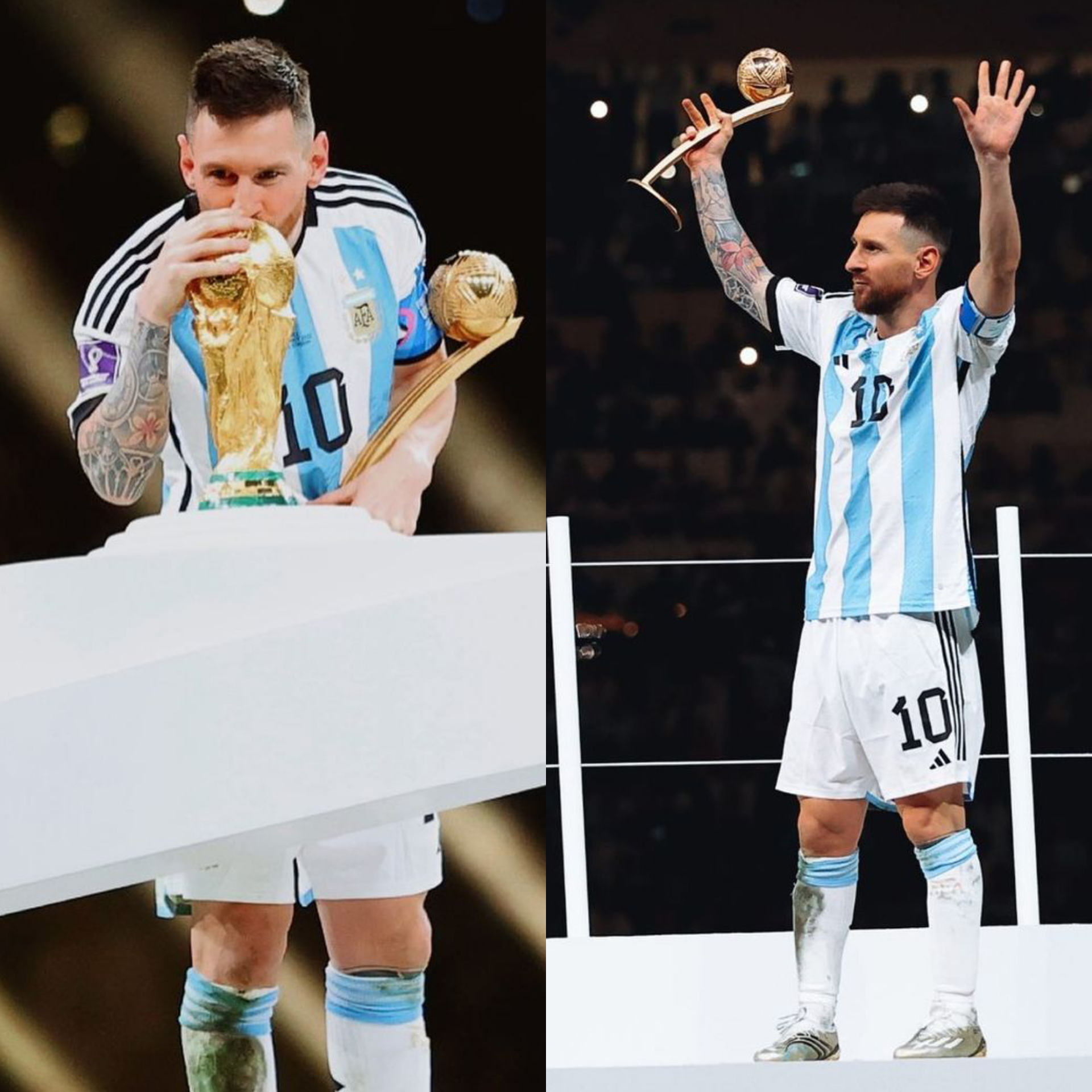 Messi's Instagram Trophy Post Becomes Most Liked In History