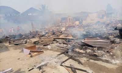 Fire Outbreak Destroys Houses In Rivers