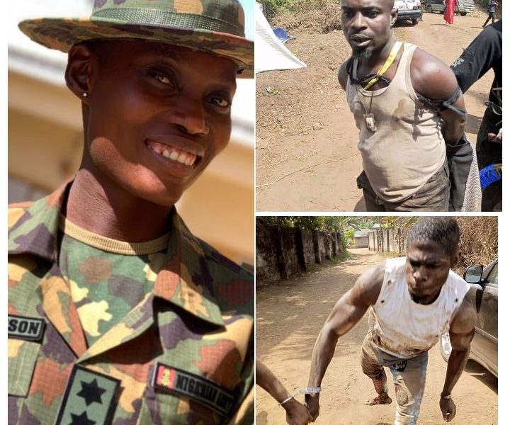 Nigerian Army Rescues Female Officer Kidnap By Unknown Gunmen In Enugu