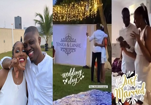 Rapper Vector Weds Child's Mother, Yinka