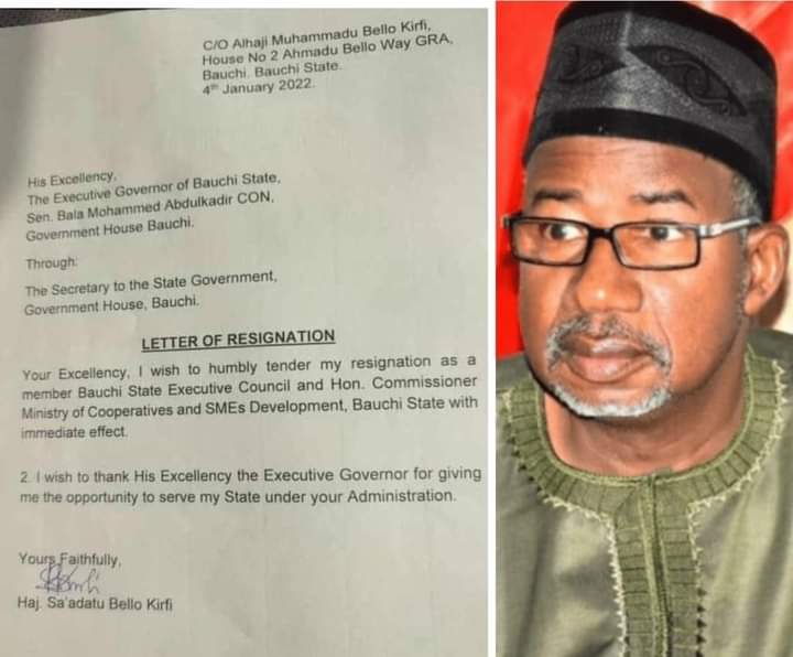 [UPDATED] Commissioner Resigns After Father’s Title Was Revoked Over ‘Disrespect’ To Bauchi Gov