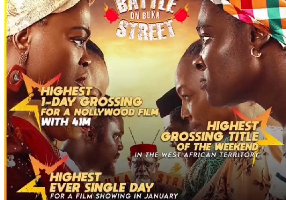 Funke Akindele's 'Battle on Buka Street' Grosses N480M In 3 Weeks