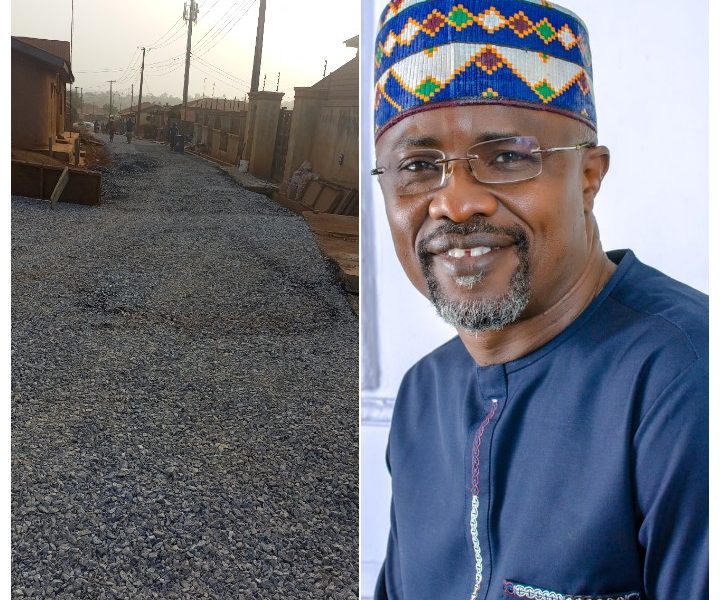 [PHOTOS] Bintinlaye Commences Constructions Of Road, Drainage