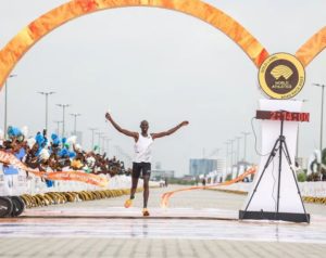 Photos: Kenyan Runner Edwin Kibet Wins 2023 Lagos City Marathon