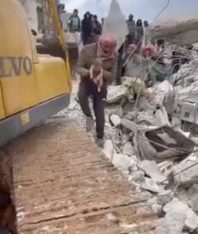 Woman Dies After Childbirth Amid Earthquake Rubble In Syria