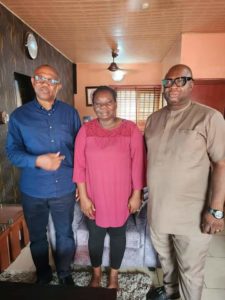 Peter Obi Visits Woman Assaulted During Election (Photos)