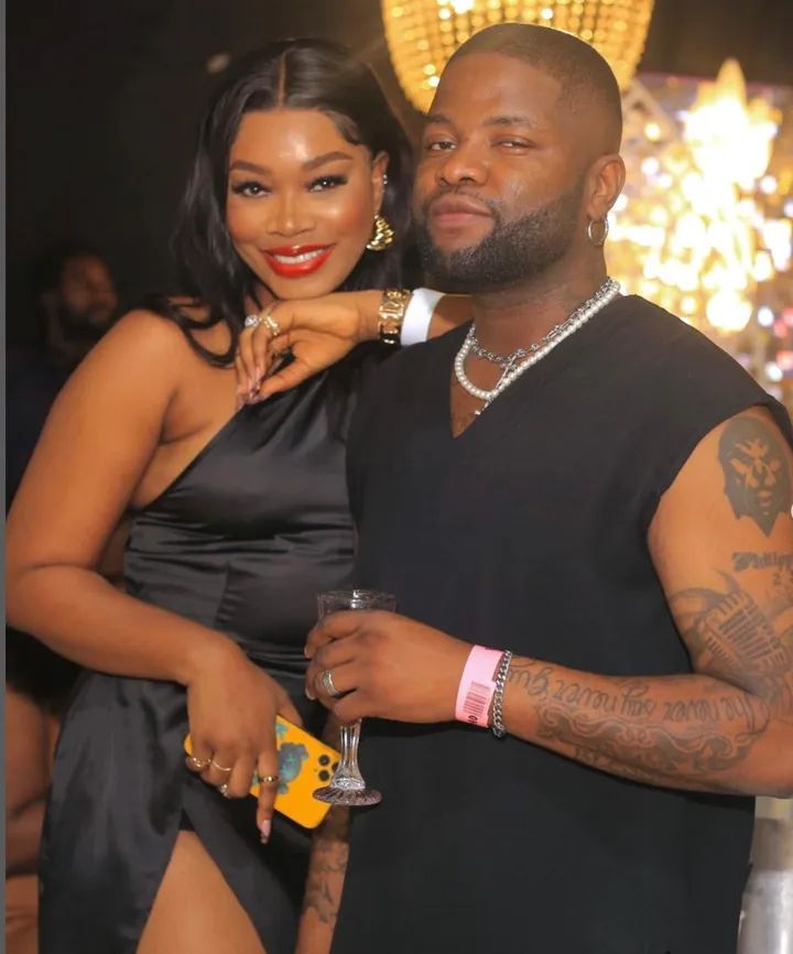 Skales Celebrates, Apologises To Wife After 'Devil' Marriage Remark