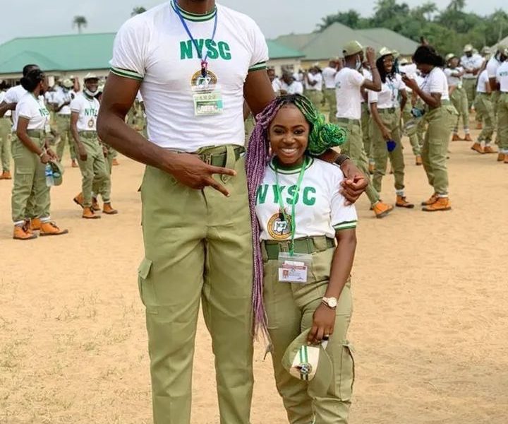 Meet Tallest, Shortest Corpers Who Fell In Love During Service