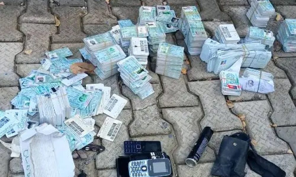 Army Retrieves 1,671 PVCs, Ballot Papers In Lagos Apartment