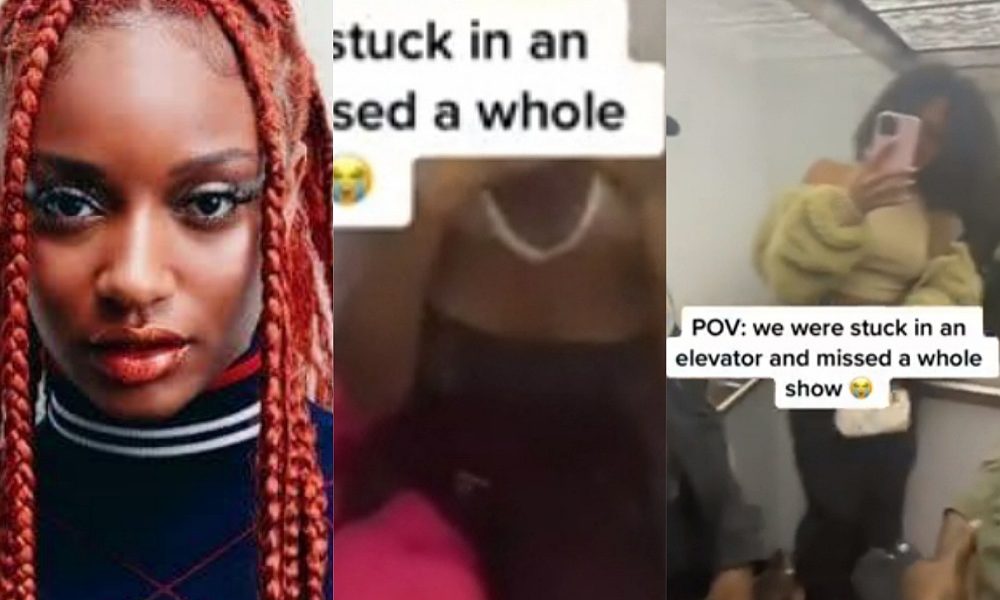 Video: Ayra Starr, Crew Sing Gospel Songs After Being Stuck In An Elevator