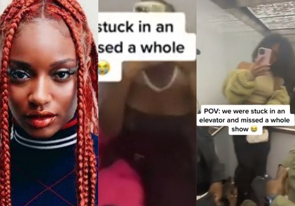 Video: Ayra Starr, Crew Sing Gospel Songs After Being Stuck In An Elevator