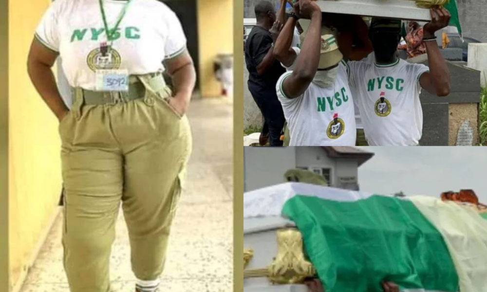 Bus/Train Crash: Tears As Remains Of Corper Laid To Rest In Lagos