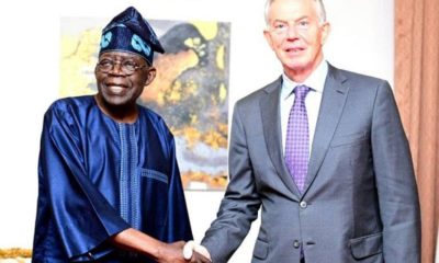 Why I Visit Ex-UK Prime Minister, Tony Blair – Tinubu